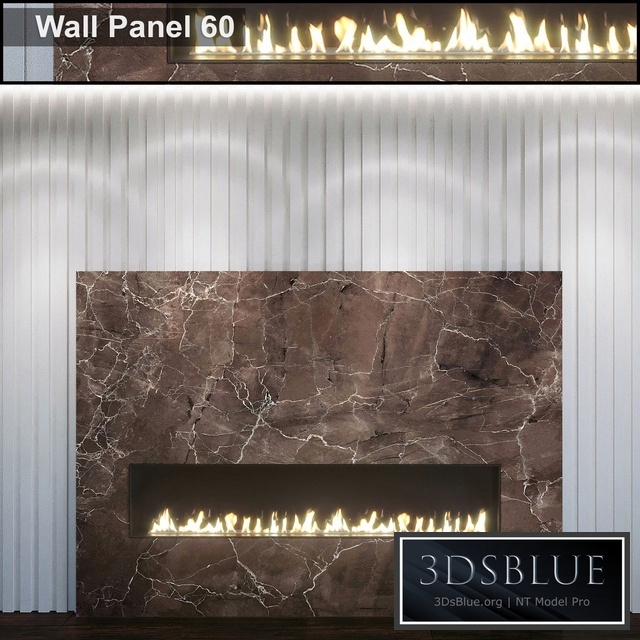 Wall Panel 60. Fireplace