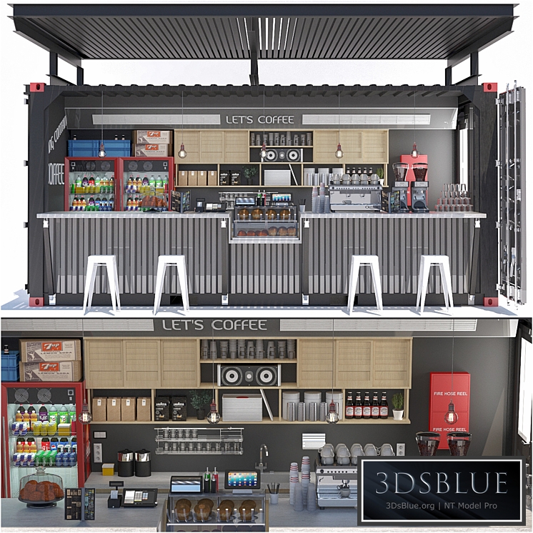 JC Shipping Container Coffee