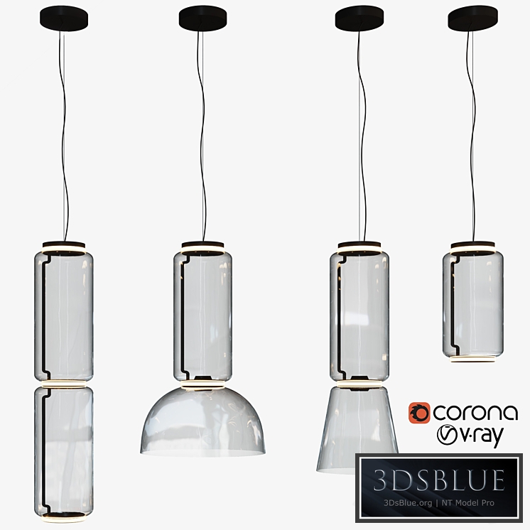 Noctambule flos pendant