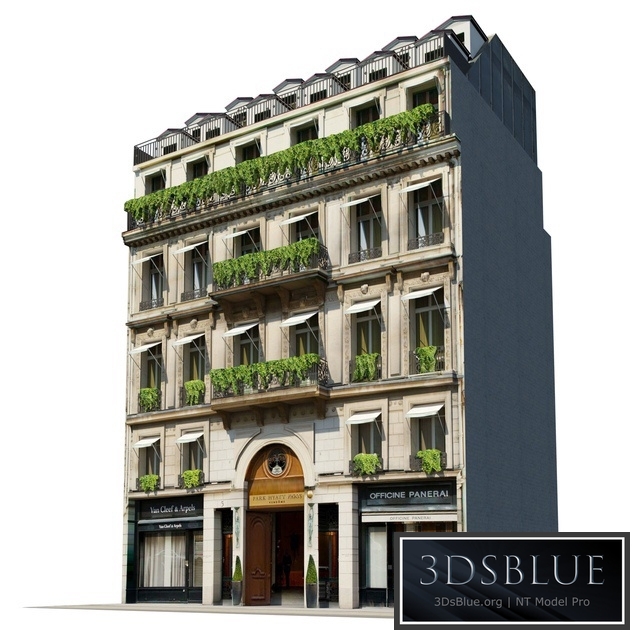 Facade for background Vol: 7 Classic Hotel