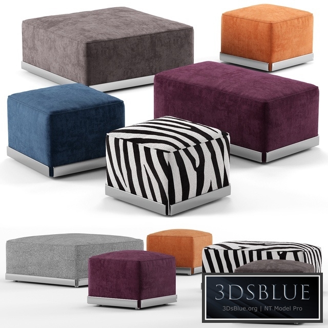 West poufs - Minotti
