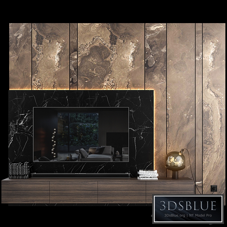Tv wall set 04