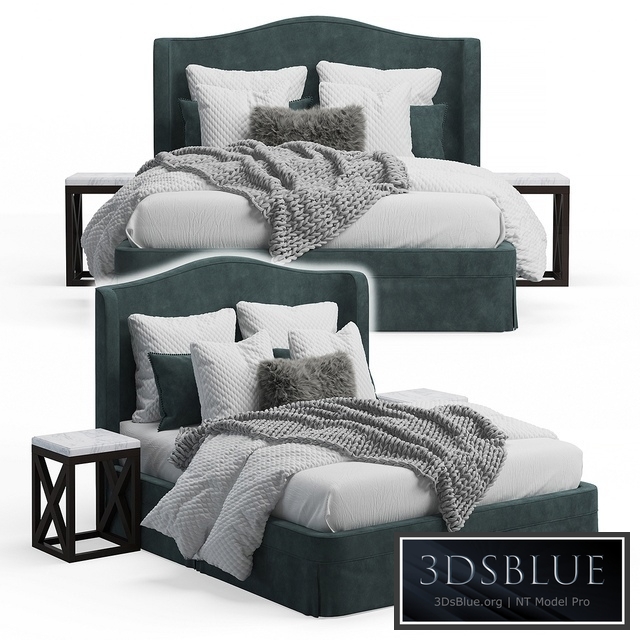 Upholstered Paris Bed