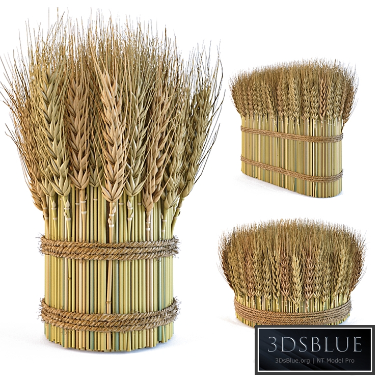 Decorative sheaves of wheat ears 2