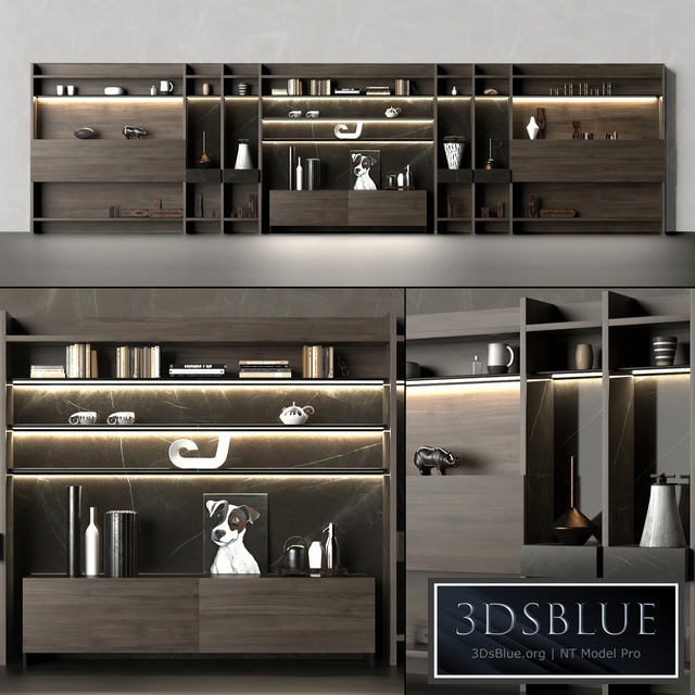 bookcase MisuraEmme OVER