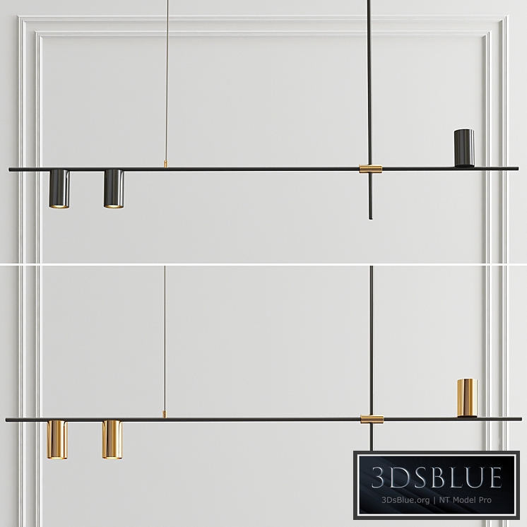 Tribes Ambient Linear Pendant Light