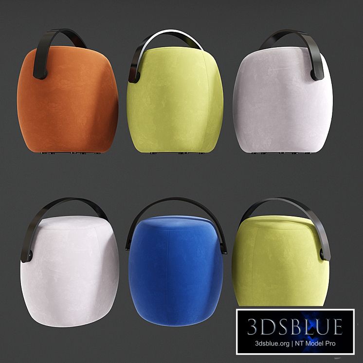 Modern poufs