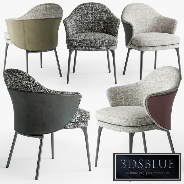 Minotti Angie dining armchair