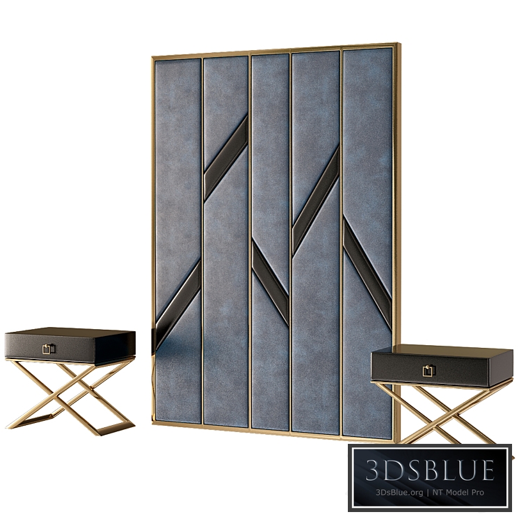 Wall Headboard Collection № 029