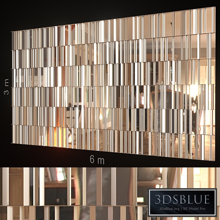 Decorative wall 195.