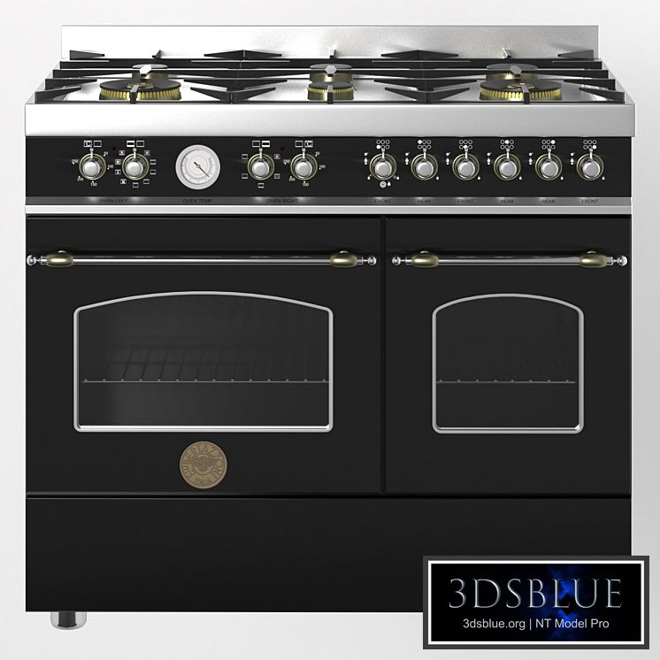 Gas stove Heritage-her100-6-mfe-d-bertazzoni