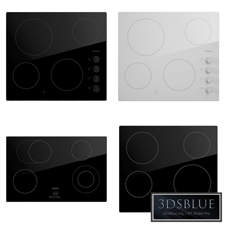 BOSCH home appliances collection (ceramic panels)