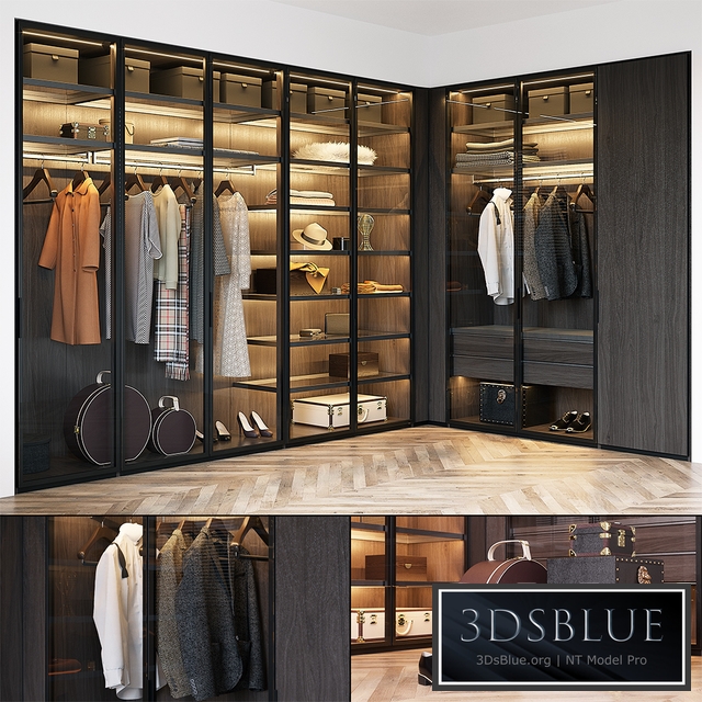 Poliform FITTED WARDROBE (vray GGX, corona PBR)