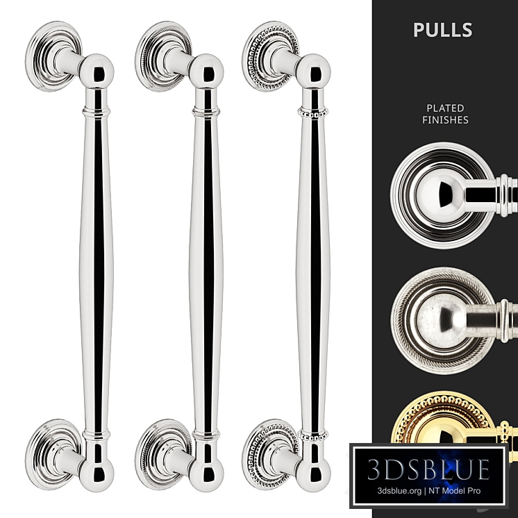 Door Pull Handles Nanz N ° 6826, 26R, 26B