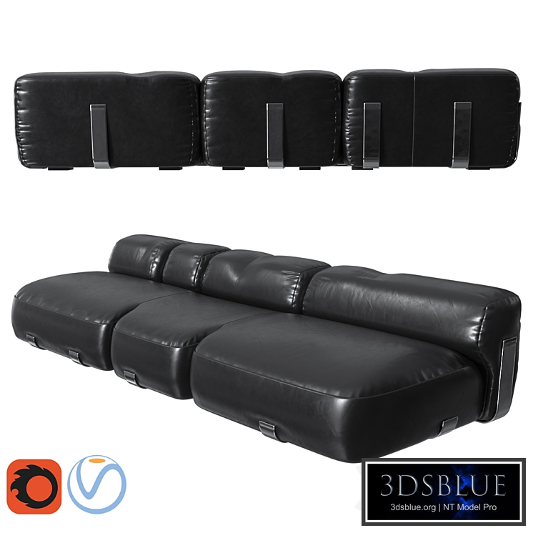 Vincenzo De Cotiis Sofa DC0705A