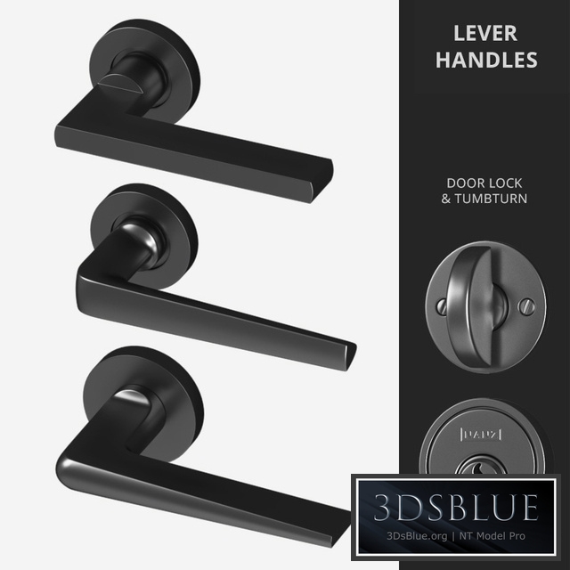 Door Lever Handles Nanz N ° 2065, 2085, 2079