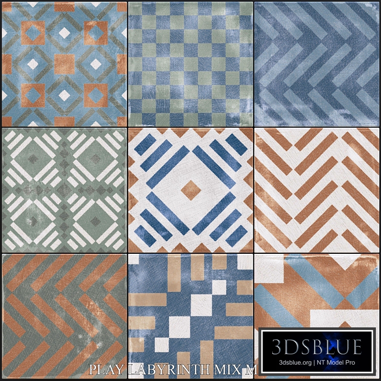 ABK Play Labyrinth Mix Multicolor Set 3