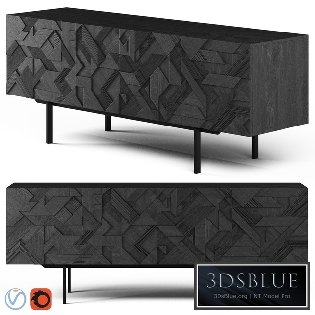 Globewest Ethnicraft 4 door Buffet