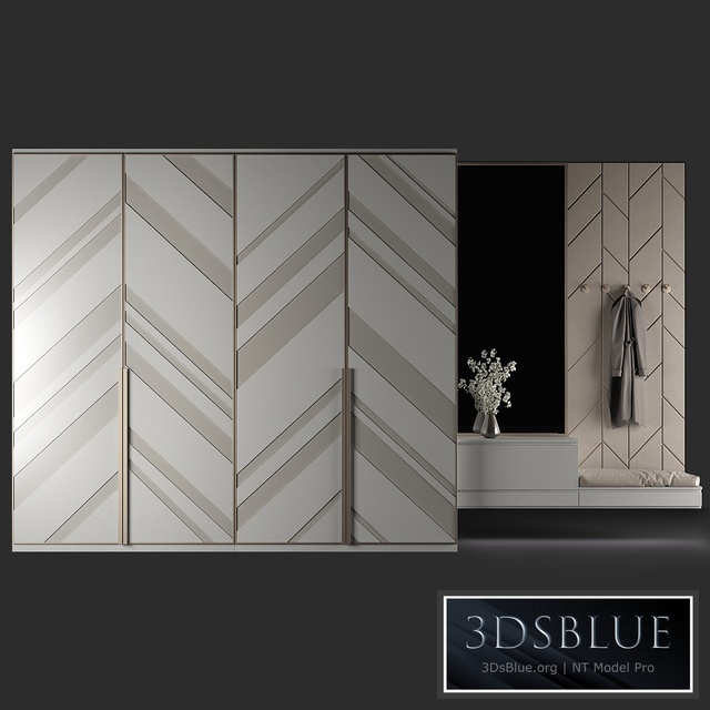 Furniture composition for hallway 62