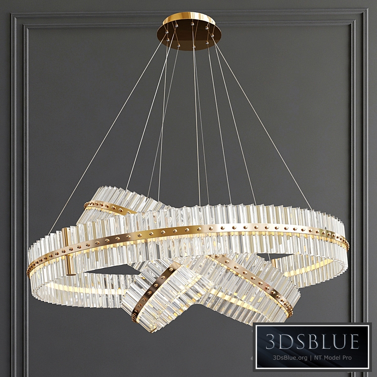 Decorative Ring Glass Chandelier