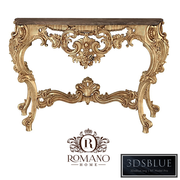 (OM) Isabella Console (4 Legs) Romano Home
