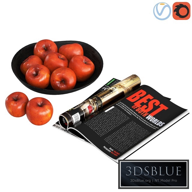 Fruit bowls red apples