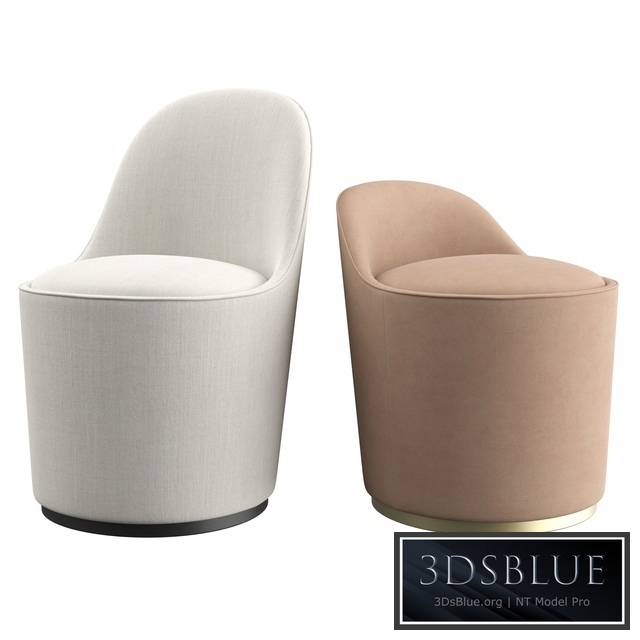 Tail Lounge High back + Low back by GUBI