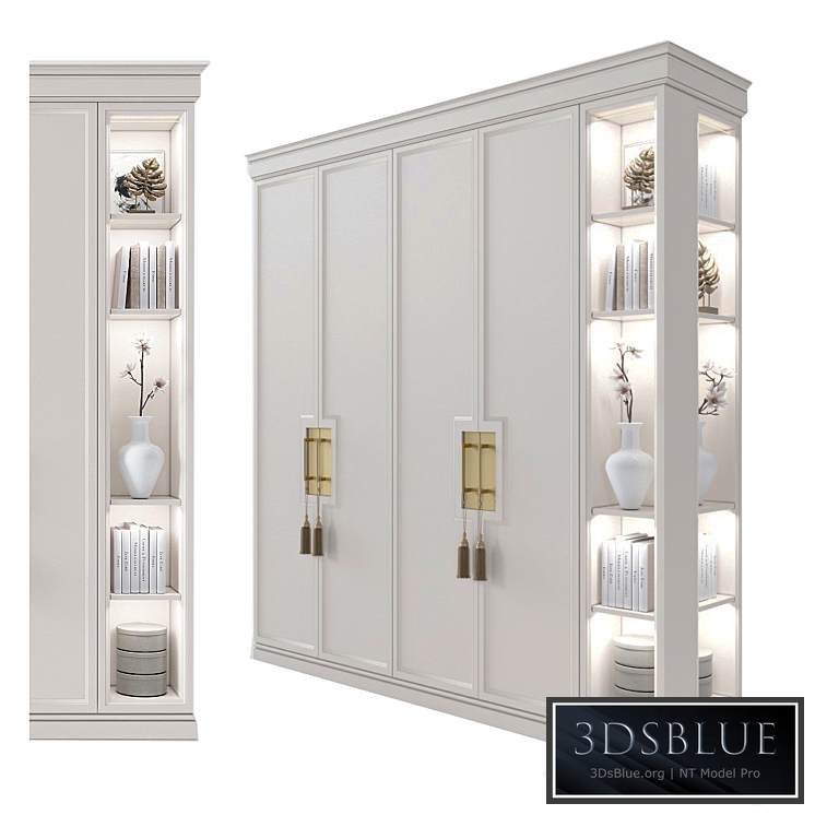 Cupboard with shelves 3