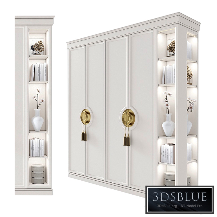 Cupboard with shelves 4