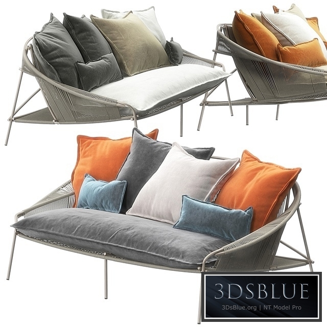 Traveler Outdoor Sofa by Roche Bobois