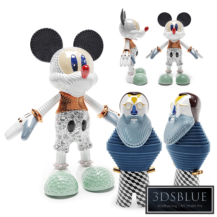 Sculptures Bosa Mickey Forever Young