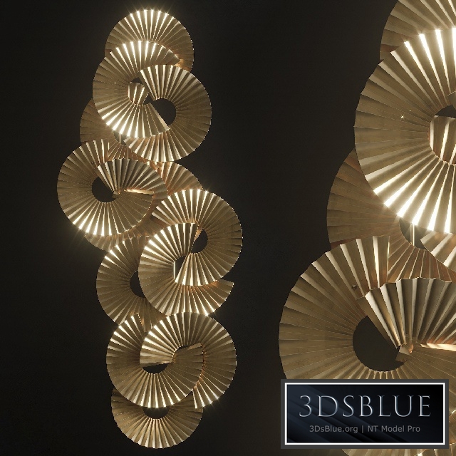 THAI NATURA Escultura metal dorado