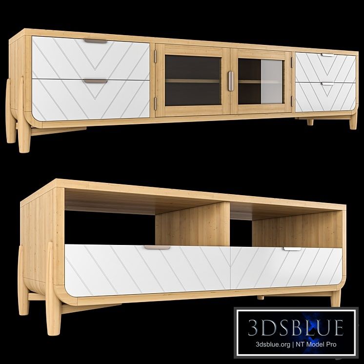 Wind cabinet and Coffee table