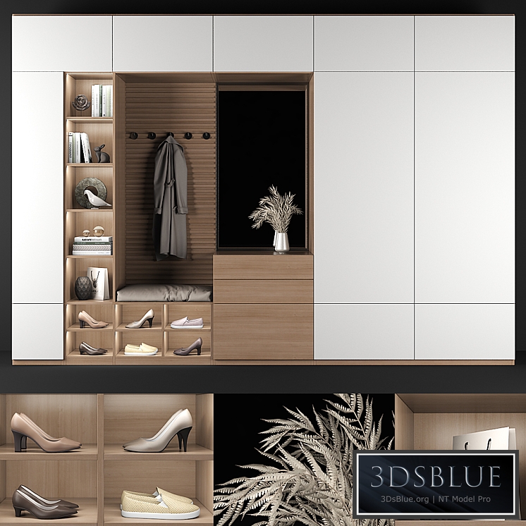 Furniture composition for hallway 69