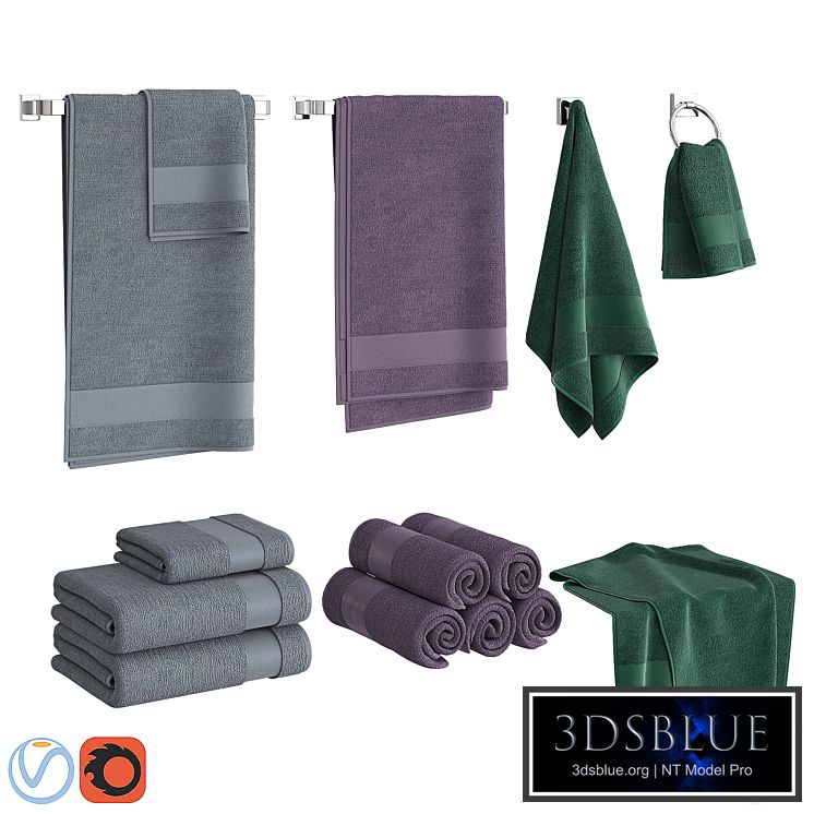 Color Towels Set