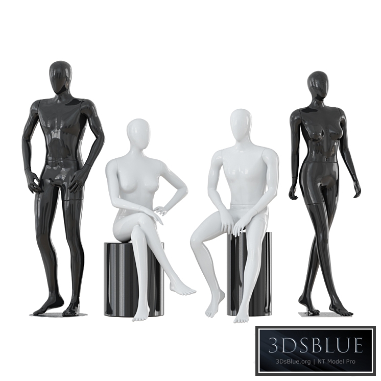 Four faceless man 31