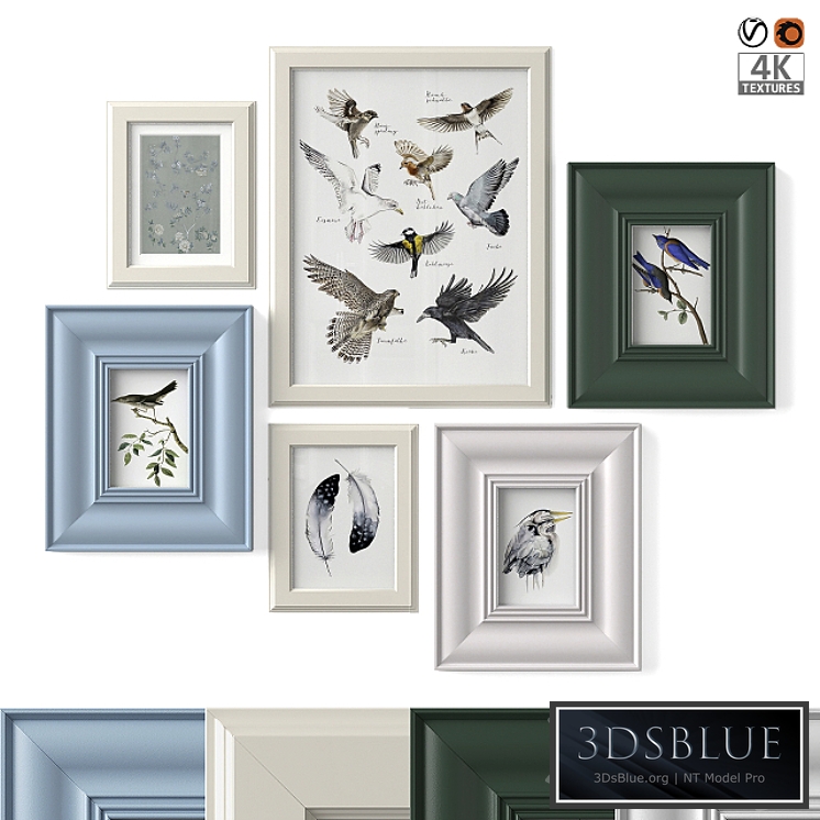 Paintings with birds