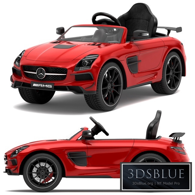 Children&#39;s electric car Mercedes-Benz SLS AMG