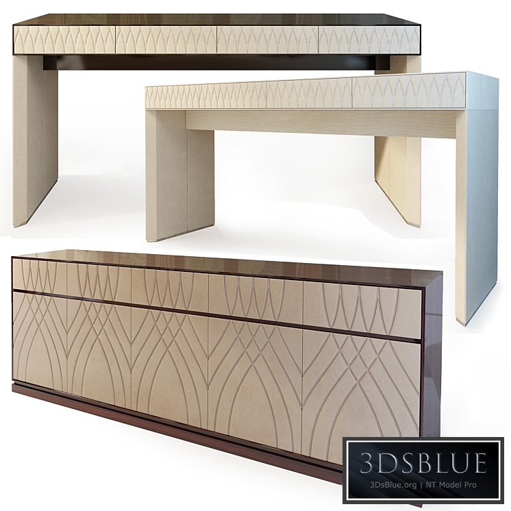 Chest and console Smania. "Jersey" "Rasha" sideboard, dresser.