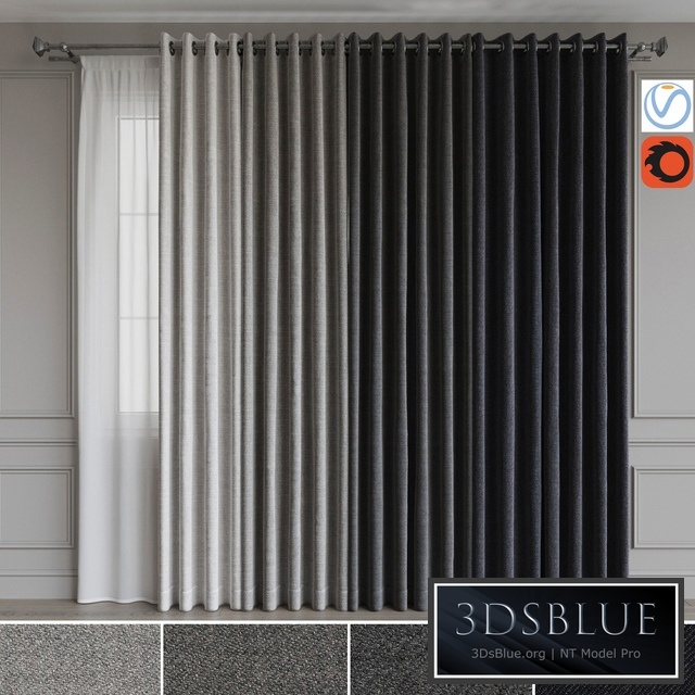 A set of curtains on the rings 19. Gray gamma