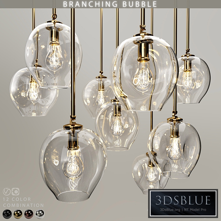 Collection Branching bubble 1 lamps