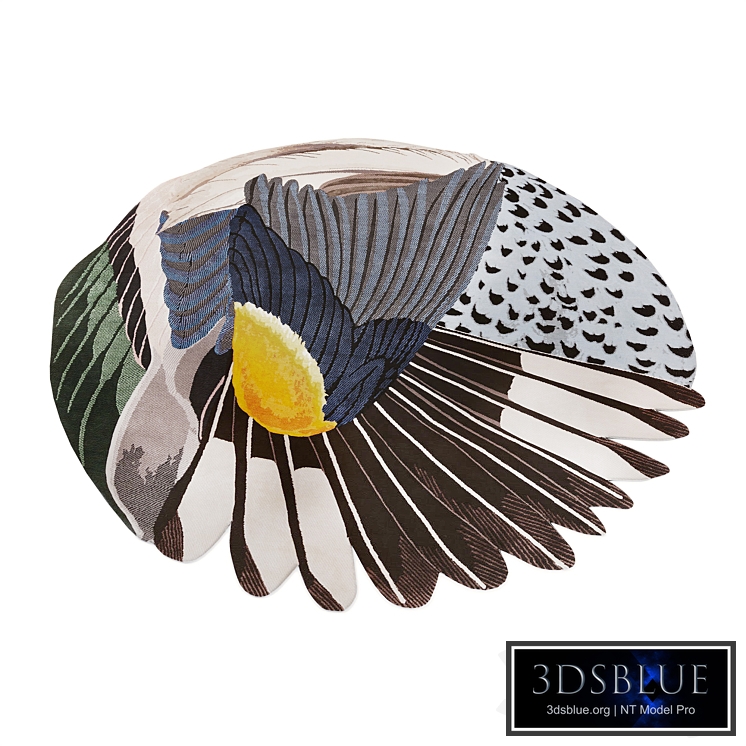 CC-Tapis Feathers Round Carpet