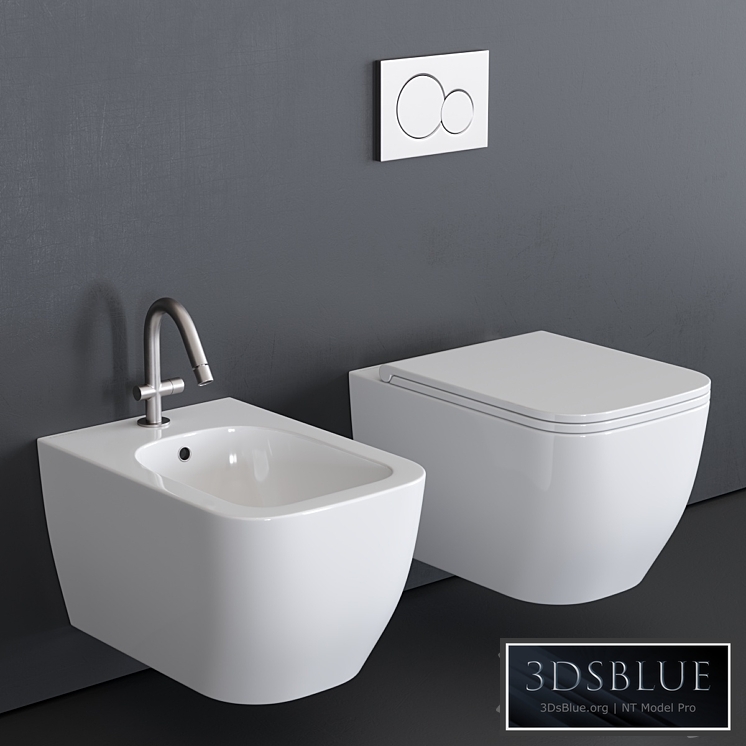 Scarabeo Ceramiche Teorema 2.0 Wall-Hung WC