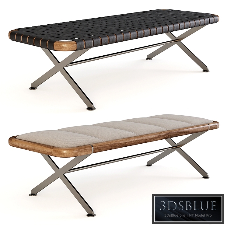 Porada: Bench - Axxia and Axxia Cuoio