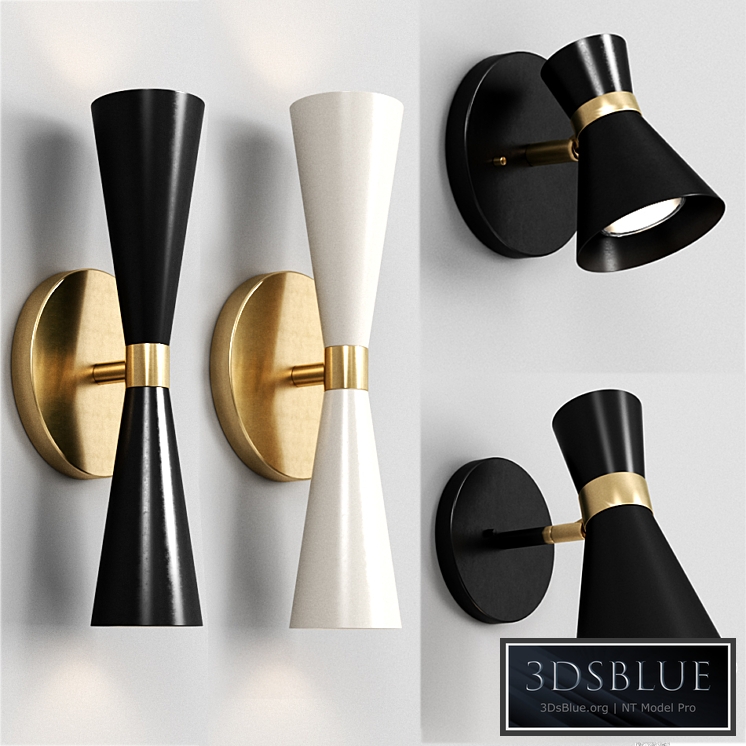 Shades of light WALL SCONCE SET