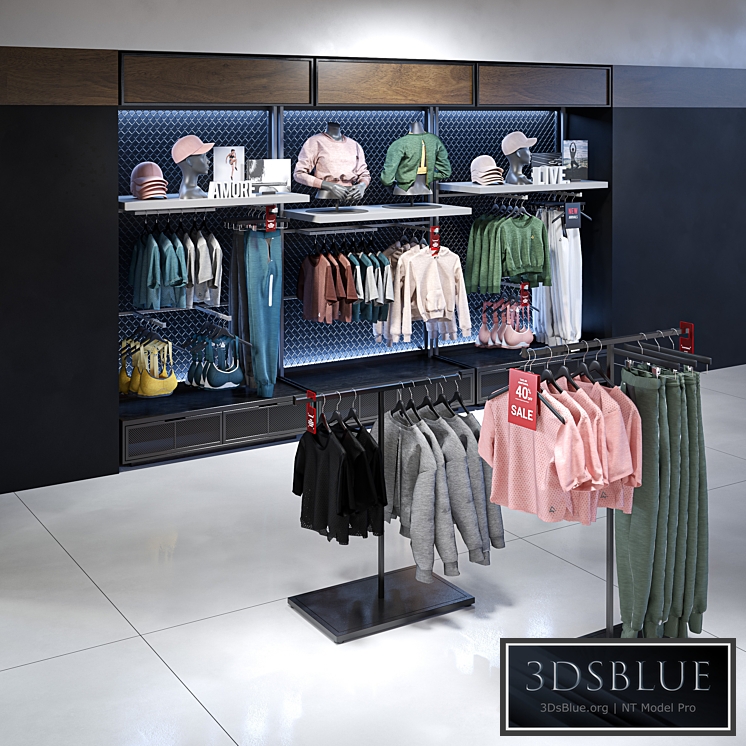 Clothes shop athletic wear 01