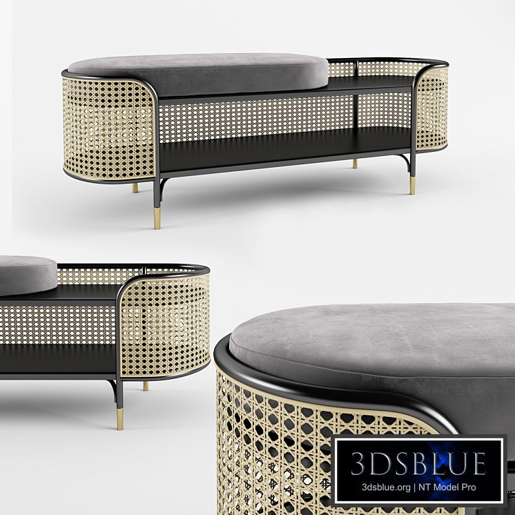 Mos Gebruder Thonet Vienna Bench