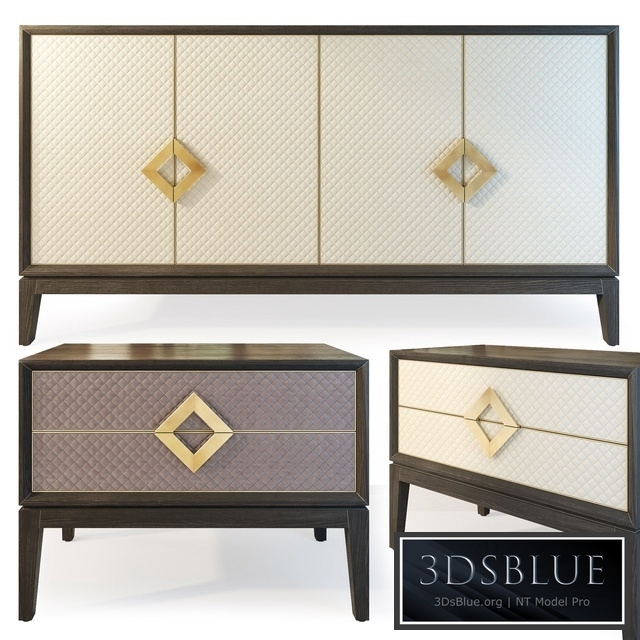 Chest of drawers and Laurent dresser. Sideboard, nightstand. The Sofa & Chair company