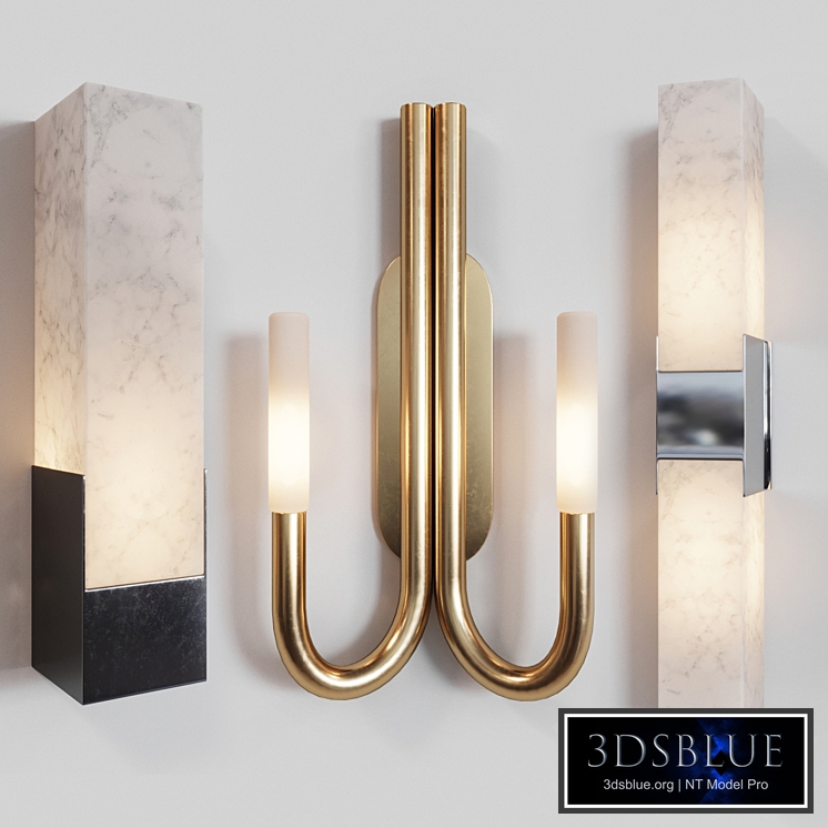 Sconce set by Kelly Wearstler