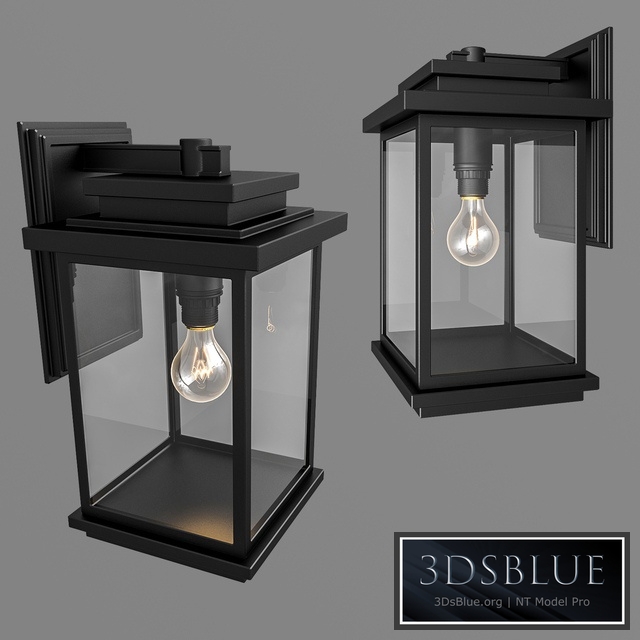 Artcraft Lighting Freemont Black Outdoor Wall Sconce